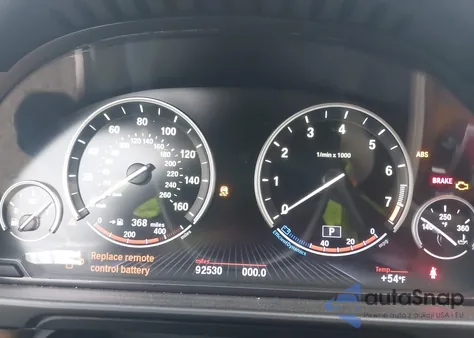 2013 BMW 535 z USA, uszkodzony, nr VIN WEASU7C51BDU70709